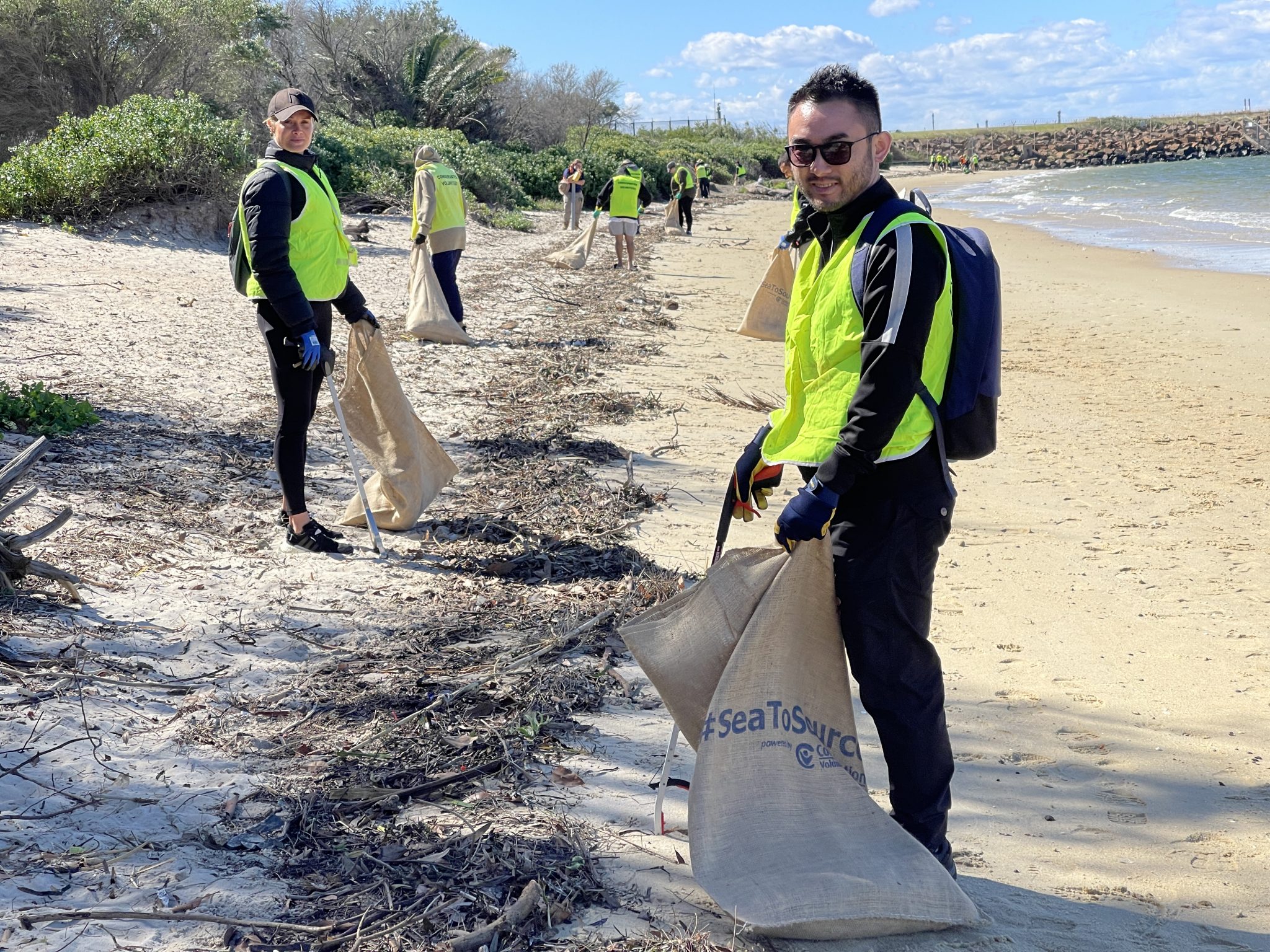 #SeaToSource Volunteers in Sydney